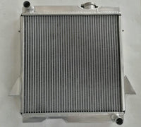 2 core Aluminum Radiator & Fan for Triumph TR6 1969-1974/TR250 1967 1968