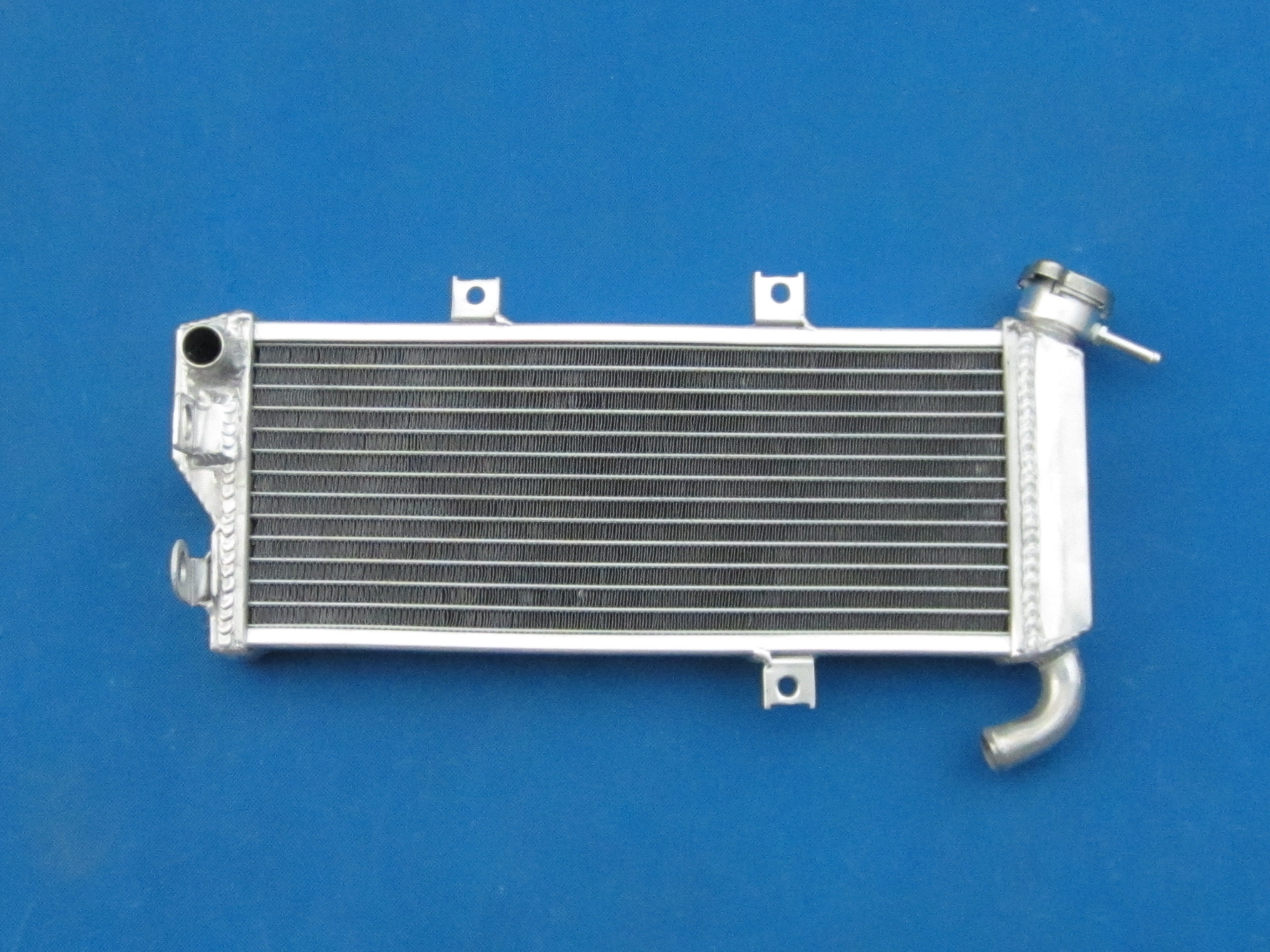 All Aluminum Motorcycle Radiator For 2012-2014 Kawasaki Ninja 650 / EX650 – 1 Year Warranty