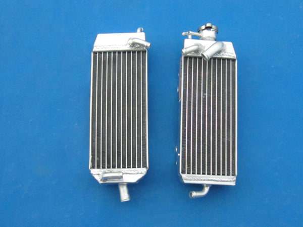 Left & Right Side Aluminum Radiator For Suzu-ki RM125W RM125X RM125Y 1998-2000 1999 Models RM 125 W/X/Y
