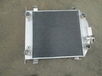 3 Row Aluminum Radiator & Fan For Ford Model A W/ Flathead Engine V8 1928 1929 Manual & Automatic 28 29