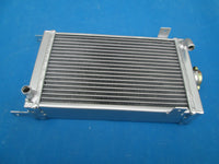 3 ROW 62mm Aluminum Radiator For Go-Kart, Karting, Gearbox, Shifter Karts, Kart