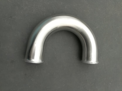 1.5"/2"/2.25"/2.5"/3" inch 180 Degree Aluminum Hose Turbo Intercooler Pipe Piping Tube Tubing L=600mm OD 38/51/57/63/76 mm