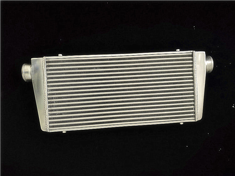 Universal Alloy Intercooler 600x300x76mm 76mm 3" Inlet Outlet Turbo Tubo Pipe