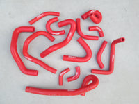 NEW RED Silicone heater hose For Nissan skyline R33 R34 GTR RB26DET