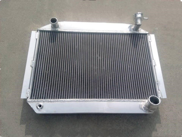 Aluminum Radiator For Chevrolet Chevy Corvette 350 C1 265/283 SB V8 MT UP TO 700HP 1955-1960