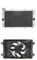 Aluminum Radiator+Shroud Fan For Yamaha Viking 700 YXM700 14-21 YXC700 15-21 Wolverine