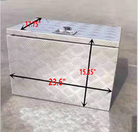 Aluminum Truck Underbody Tool Box Trailer Tool Storage Under Bed 24"X18"X16"