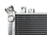 GPI Aluminum Radiator & FAN For Kawasaki Brute Force 650 2006-2010  2008 2009/ Brute Force 750 2005-2007 2006