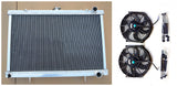 3ROW Radiator & Fans For 1989-1994 Nissan Skyline GTR/GTS-4 GTS-T R32 BNR32/HCR32/ECR32 RB26/RB20   1989 1990 1991 1992 1993 1994