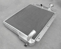 3 Row Aluminum Radiator  For Chevrolet GMC Chevy Pickup Trucks 1941-1946 3.5L 3.8L L6 216 235 1942 1943 1944 1945