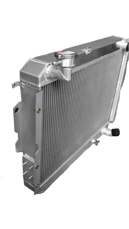 Aluminum Radiator For 1980-1990 Toyota Landcruiser 60 Series HJ60 HJ62 HJ61 MT  HJ47 4.0 D  1980 1981 1982 1983 1984 1985 1986 1987 1988 1989 1990