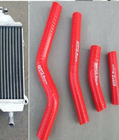 Aluminum Radiator and RED hose for YAMAHA WR450F WRF450 2012 2013 2014 2015 - CHR Racing