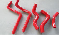 5PCS silicone radiator hose FOR Honda CR125 CR 125 CR125R 2000 2001 2002 00 01 - CHR Racing