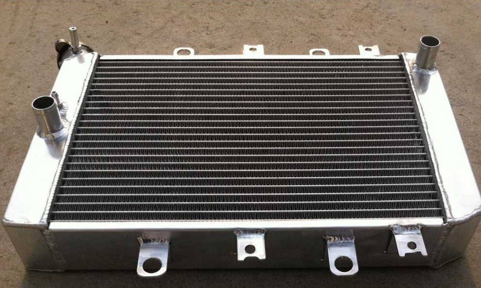 3 ROW Aluminum Radiator FOR ATV Yamaha 4WD/EPS Grizzly 700 500 SPECIAL EDITION YFM7FG YFM700/500 2007-2013 YFM7FGHX 2008 2009 2010 2011 2012