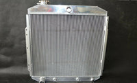 Aluminum Radiator& FAN for FORD PICKUP F350 F250 F100 FORD Engine 1953 1954 1955 1956