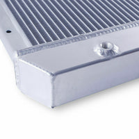 52mm 3row Aluminum Racing Radiator FOR 1963-1966 Chevrolet C10 C20 C30 Chevy Pickup Truck C/K SERIES/PONTIAC & Fan 1964 1965