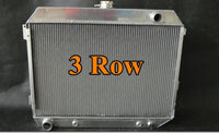 3 ROWS ALUMINUM RADIATOR for Dodge Charger 1968-1974 Plymouth GTX + 2 Fans - CHR Racing