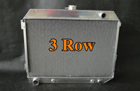 3 ROWS ALUMINUM RADIATOR for Dodge Charger 1968-1974 Plymouth GTX + 2 Fans - CHR Racing