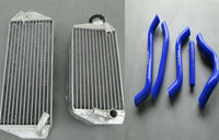FOR L&R Suzuki RMZ450 RMZ 450 2007 07 aluminum/alloy radiator & silicone hose - CHR Racing