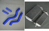 aluminum radiator and hose for Suzuki RM250 RM 250 2001-2008 2002 2003 2004 - CHR Racing