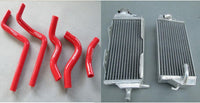 Aluminum Radiator & hose for Honda CR125R CR 125R CR125 2000 2001 00 01 - CHR Racing