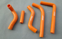 silicone radiator hose for SUZUKI RMZ450 RMZ 450 2008-2014 09 10 11 12 14 ORANGE