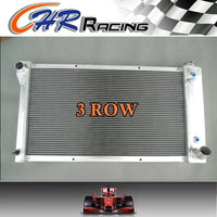 3 ROW Aluminum Radiator For 1967 -1972 68 Chevy C10 C20 K10 K20 K30+ SHROUD+FANS - CHR Racing