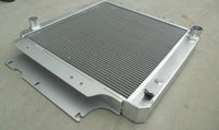 3 Rows Aluminum Radiator & fan for 1987-2006 JEEP WRANGLER YJ AND TJ ALL CHEVY ENGINE