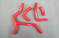 silicone radiator hose for HONDA CRF450 CRF450R CRF 450 R 2013 2014 13 14 RED