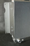 3row aluminum radiator for Jeep Wrangler YJ TJ 2.4L/2.5L L4, 4.0L/4.2L L6 87-06 - CHR Racing