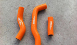 NEW FOR KTM 450 SXF 450SXF 07 08 09 2007 2008 2009 silicone radiator hose ORANGE - CHR Racing