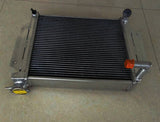 3 core crossflow aluminum radiator for MG MGB 1968-1976 manual 69 70 71 72 73 74 - CHR Racing