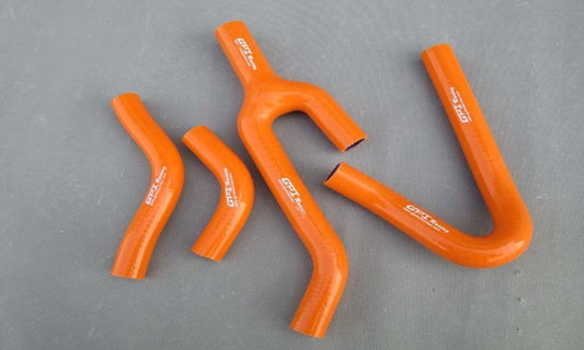 silicone radiator hose for KTM 250/300/380 SX/EXC/MXC 1998-2003 1999 2000 ORANGE