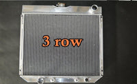 3Row Aluminum Radiator for 1969-1970 Ford Mustang 1970-1977 Maverrick 1968-1969 Torino 1966-1973 Mercury Comet  4.1L 5.0L l6 V8