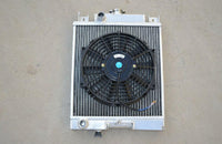 For Suzuki Swift GTI Aluminum Radiator 1989-1994 + Fan 89 90 91 92 93 94 - CHR Racing