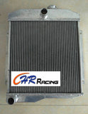 Aluminum radiator for Jeep CJ5 CJ6 DJ5 DJ6 2.2L petrol 1955-1971 manual - CHR Racing