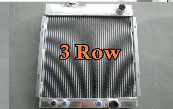 3 ROW 56mm Aluminum Radiator for Ford MUSTANG V8 289 302 WINDSOR 1964 1965 1966 - CHR Racing