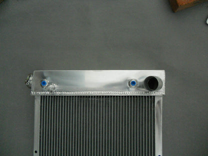 3 ROW Aluminum Radiator For 1967 -1972 68 Chevy C10 C20 K10 K20 K30+ SHROUD+FANS - CHR Racing