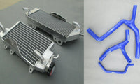Aluminum Radiator and hose for KAWASAKI KXF450 KX450F KXF 450 2010 2011 10 11 - CHR Racing
