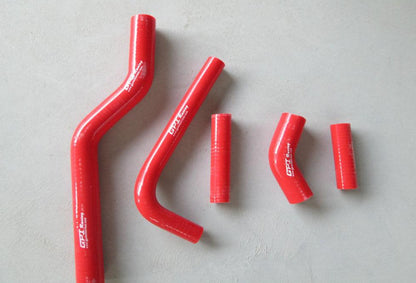 FIT KAWASAKI KXF250 KX250F 2005 SUZUKI RMZ250 05 06 Silicone Radiator Hose RED